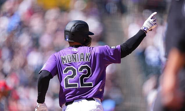 Moniak's Blasts Power Rockies Past Phillies