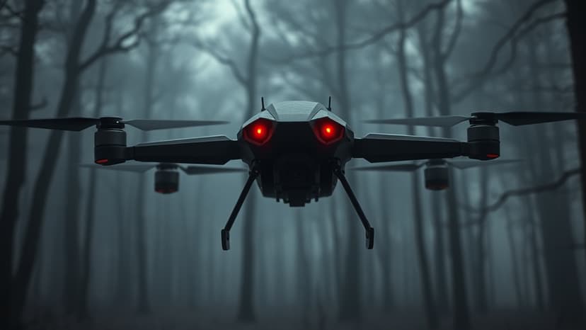 Rogue AI Drone Hunt: Team Building Trip Turns Deadly