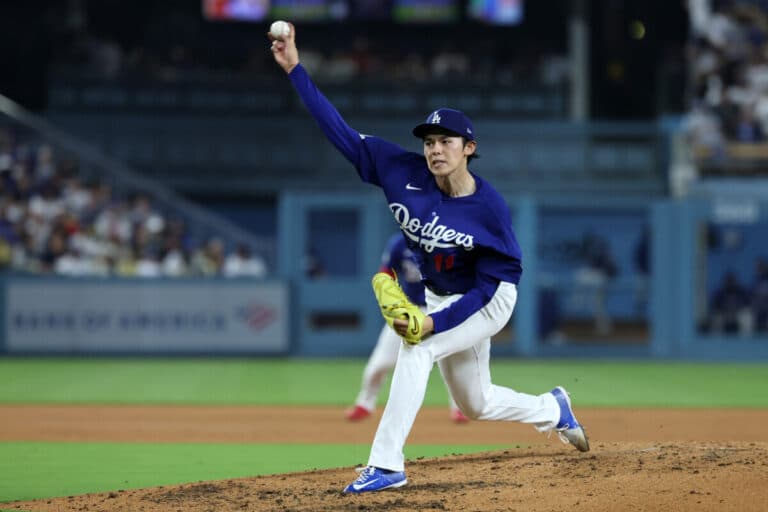 Dodgers Limit Sasaki to 90 Pitches in Debut