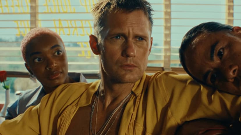 Skarsgård Charms Desert Motel in New Stones Video