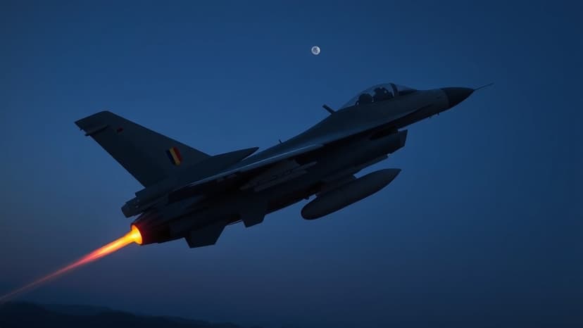 Romanian F-16 Downs Intruding Drone