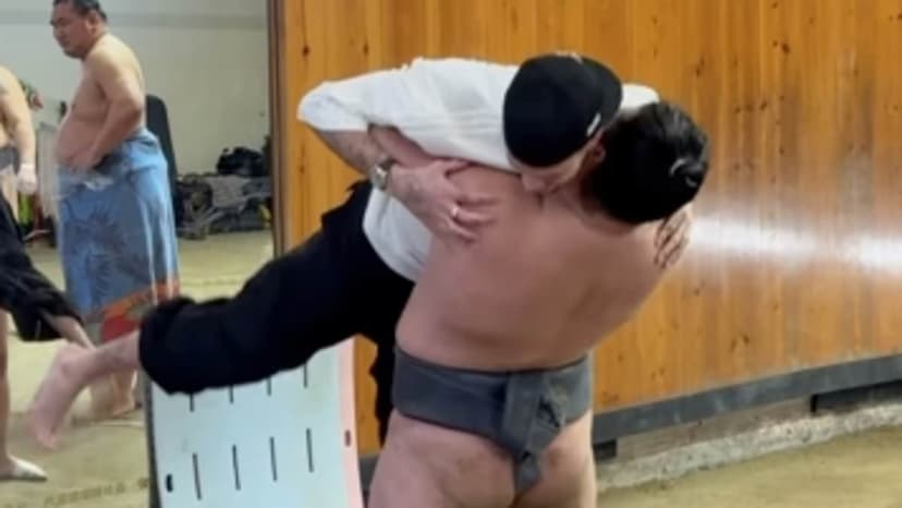 Romeo Beckham Tries Sumo in Tokyo Amid Family Drama