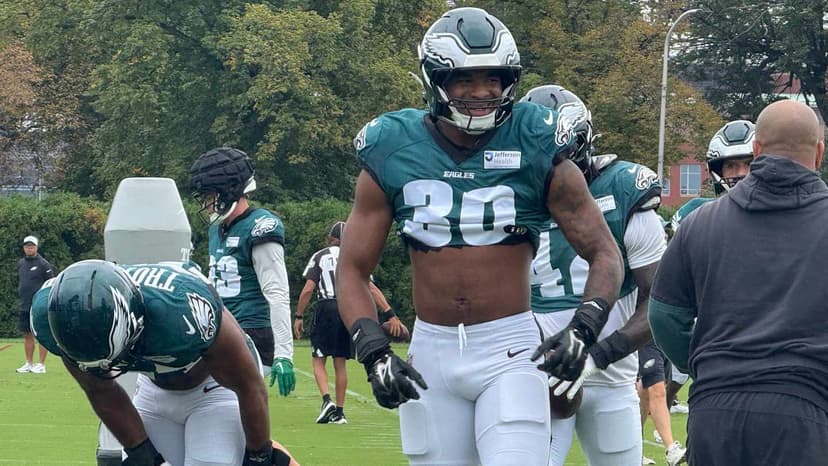 Rookie Linebacker Jihaad Campbell Shines as Eagles Shuffle Defensive Lineup