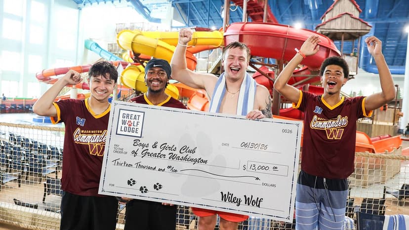Rookie QB Wins Big for Boys & Girls Club
