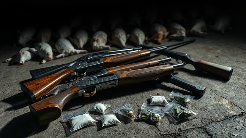 Rotherham Raid: Guns, Drugs, Frozen Animals Found