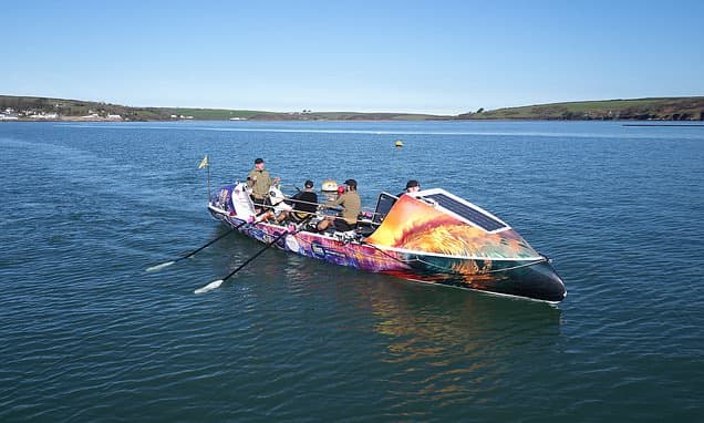 Rowers Brave Brutal Seas to Raise £57M for MND Cure