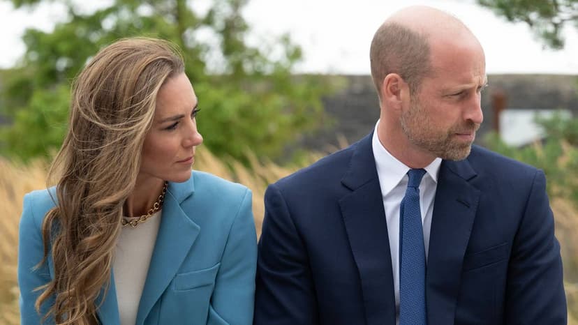 Royal Giggles: William & Kate Told to 'Be Happier'