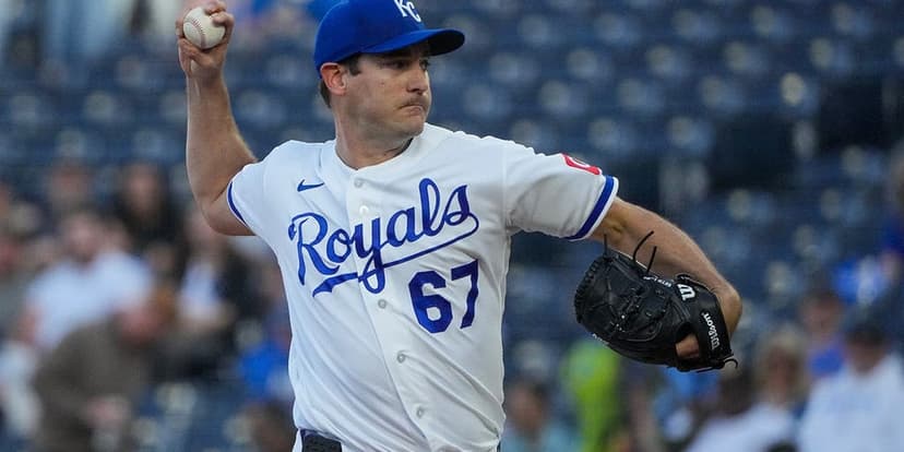 Royals pitcher Lugo dominates Angels hitters