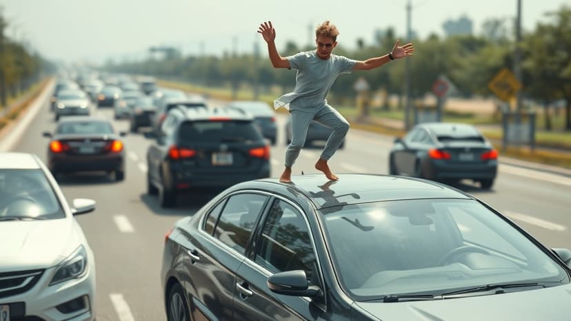 Six Fined Rs 67,000 for Dancing on Moving Car