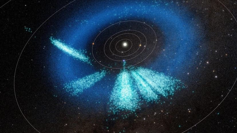 Cosmic Ocean: Rubin Finds Massive Asteroid Swarm