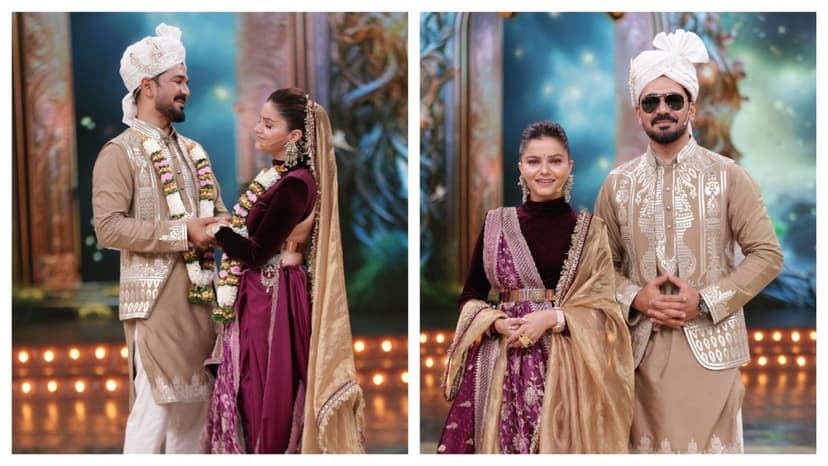 Reality TV Couple Rubina and Abhinav Crowned Champions of 'Dhamaal' Show