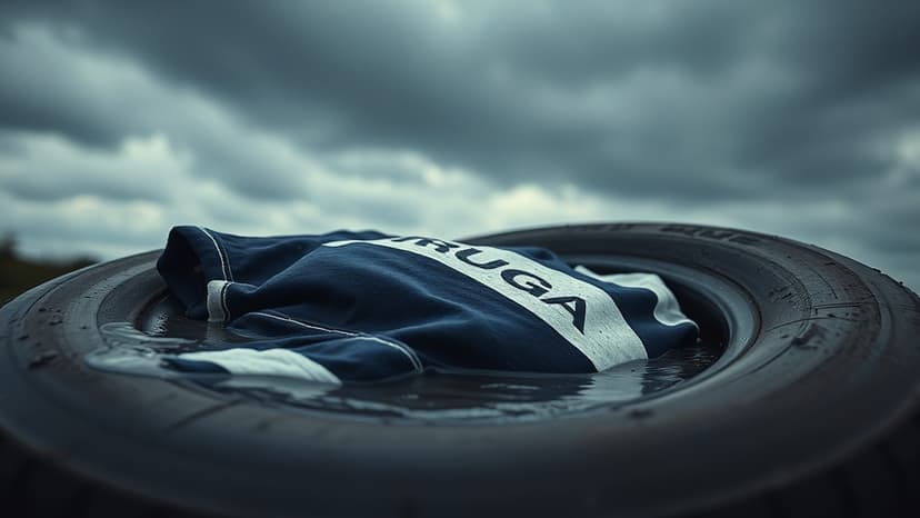 Rugby Team Saves Drivers From Sinking Car