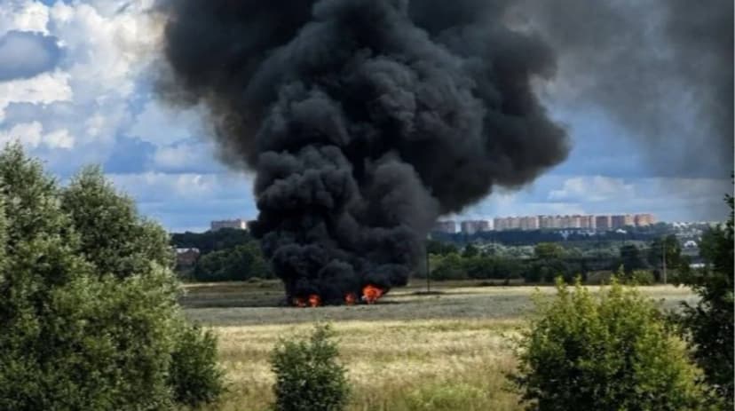 Russian Stealth Fighter Jet Crashes Near Moscow