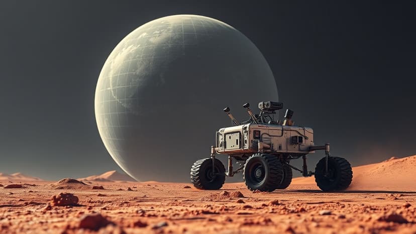 Russia Prepares Lunar Base Site with New Rover Mission