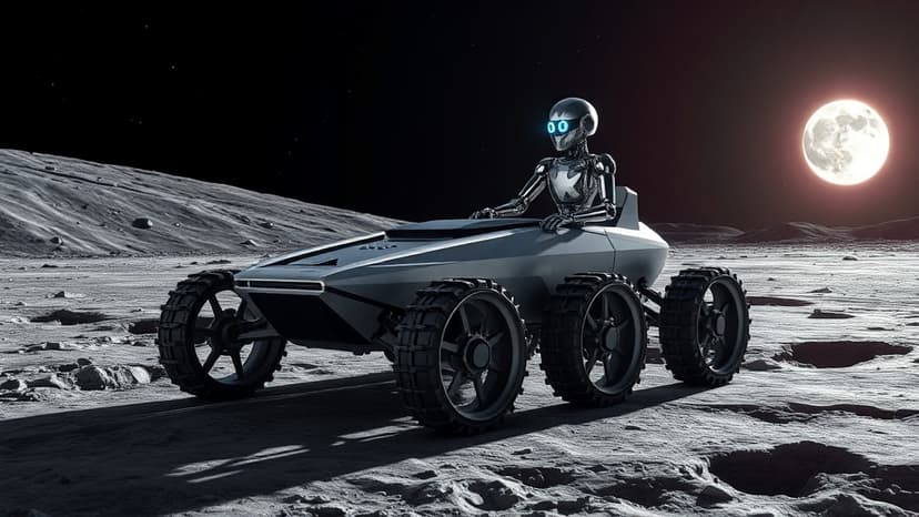 Russia's Moon Robot Vision: Rover Meets Humanoid