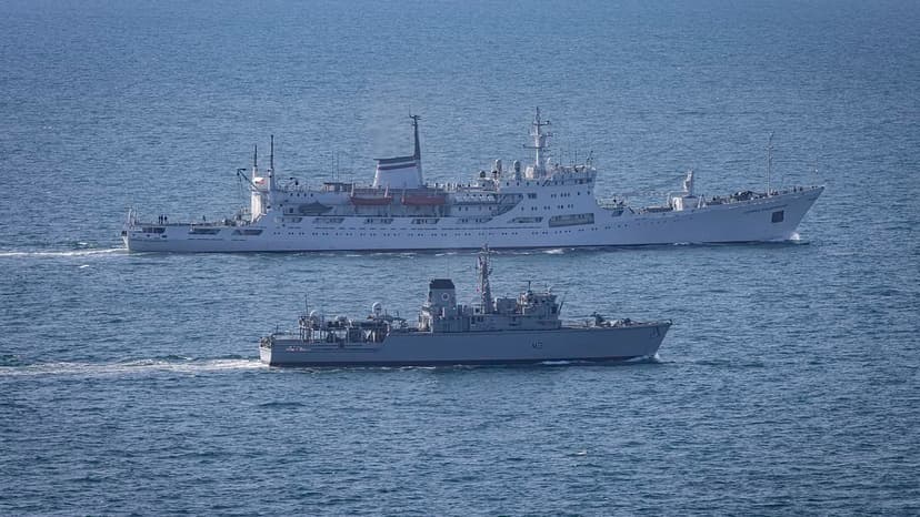 Royal Navy Warns of Shadowy Russian Underwater Threat