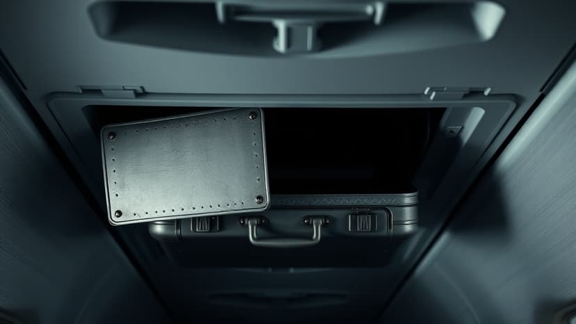 Ryanair Passenger Hides in Overhead Bin!