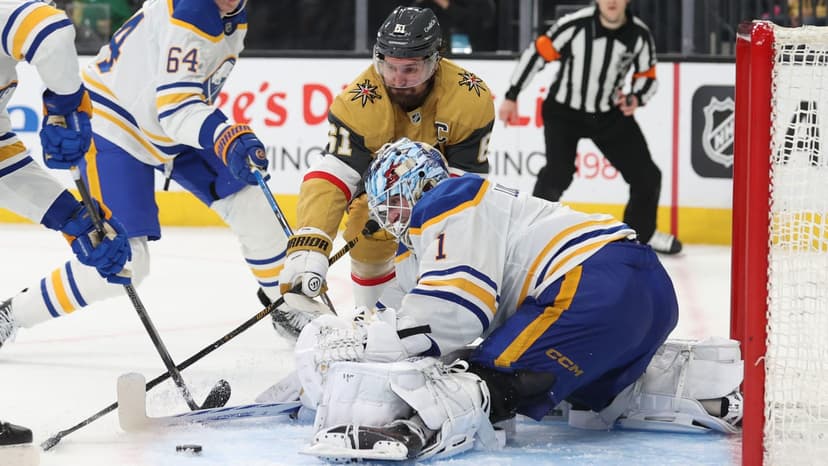 Sabres Shut Out Vegas 2-0 Behind Luukkonen