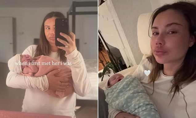 Model Sahara Ray Shares Joyful Birth of Daughter Snow