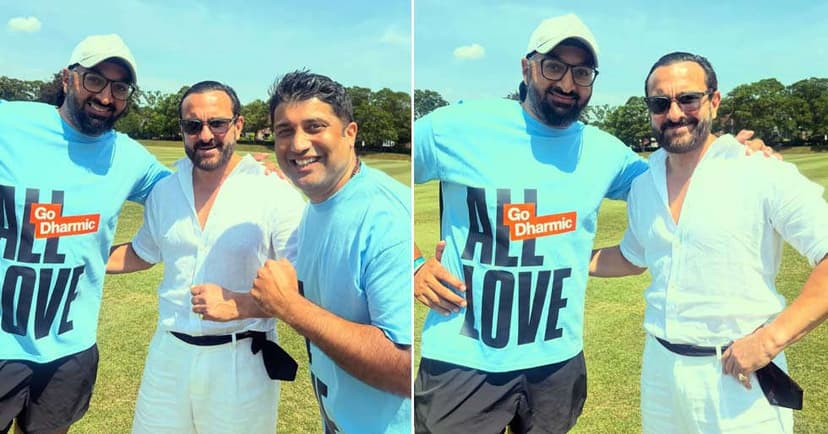 Saif Ali Khan Scores Big for a Good Cause in England