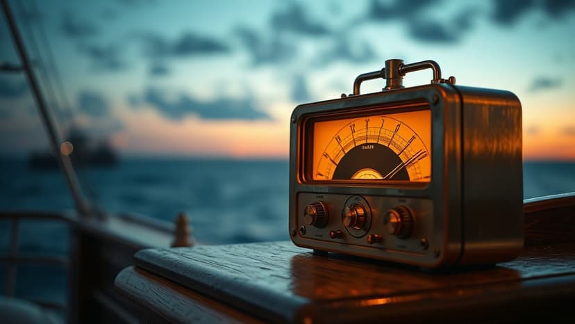 Sailor Creates Voice Station at Sea