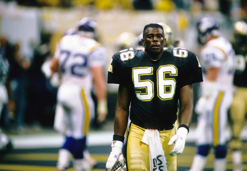 Saints' No. 56: From Swilling's sacks to Davis' dominance
