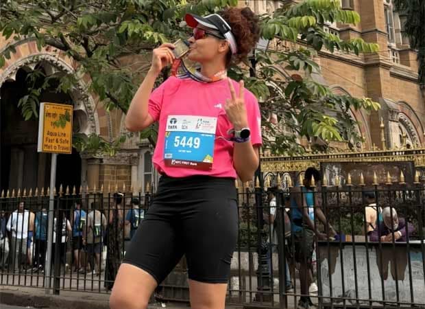 Saiyami Kher's 10-Year Mumbai Marathon Journey