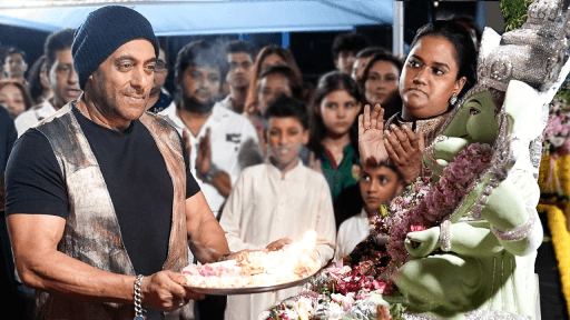 Salman Khan's Ganpati visit sparks Mumbai crowd chaos