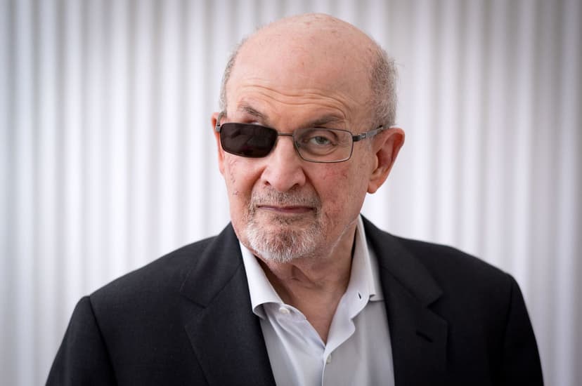 Salman Rushdie: 'I'm just a guy thinking of something to write'