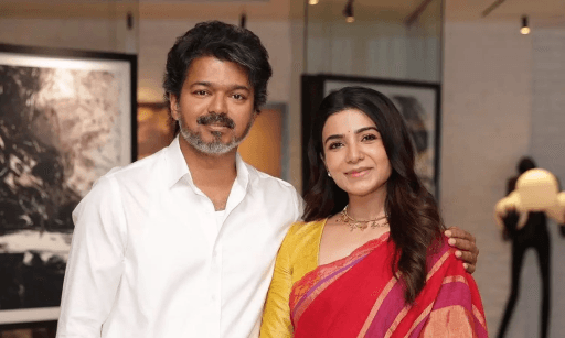 Samantha hails CM Vijay: 'He is my lucky charm'