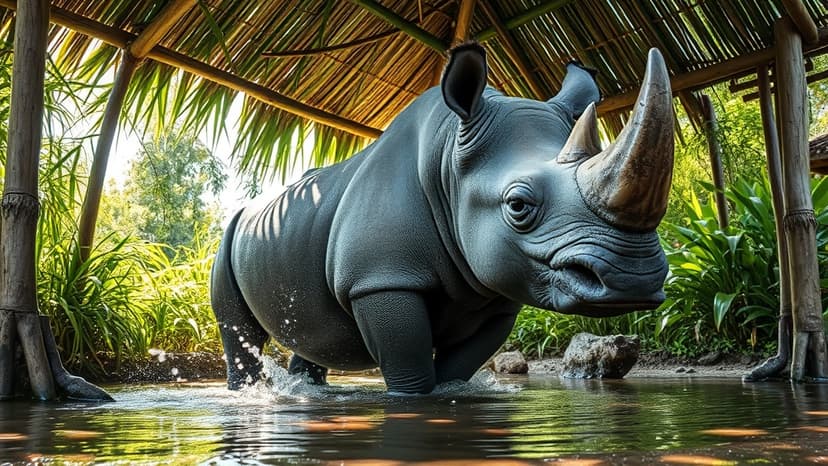 Zoo Cools Animals With Ice and Airers