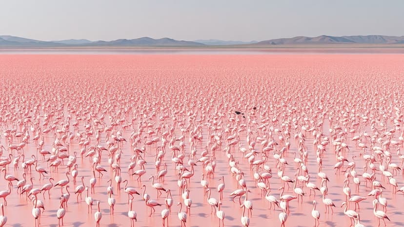 Sambhar Lake Sees Record 2.3 Lakh Migratory Birds