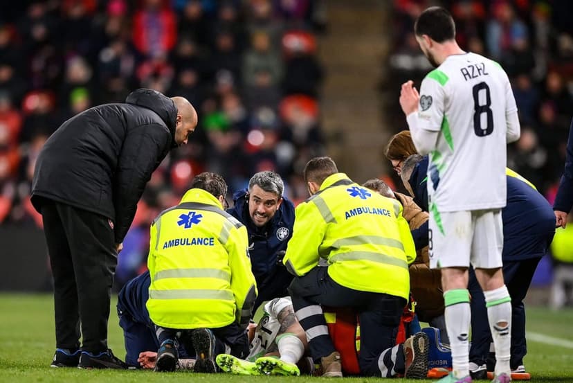 Irish Star Szmodics Knocked Unconscious in Playoff Thriller