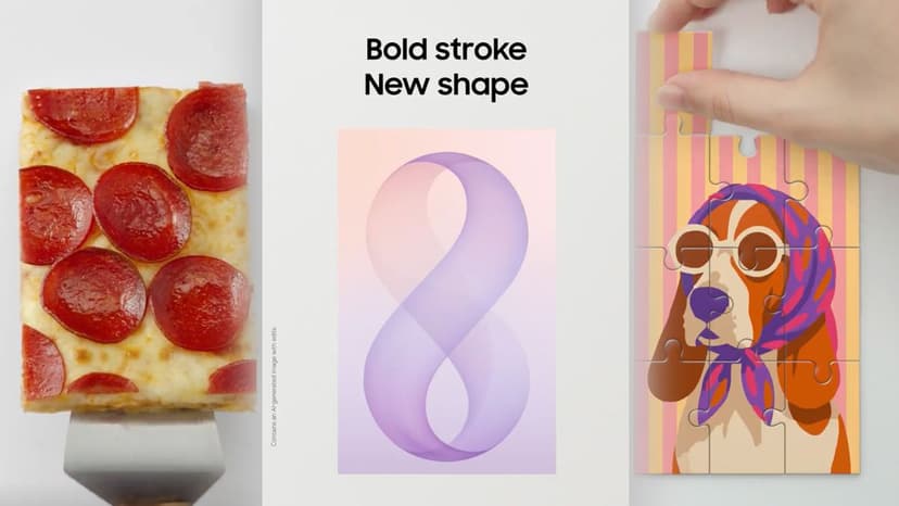 Samsung Teases Foldables With Puzzles & Pizza