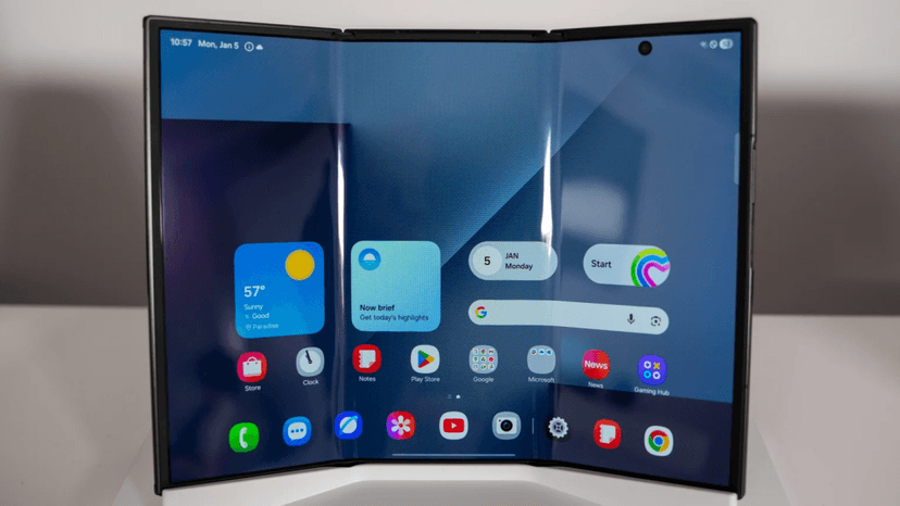 Samsung's TriFold: A Pocketable Tablet?