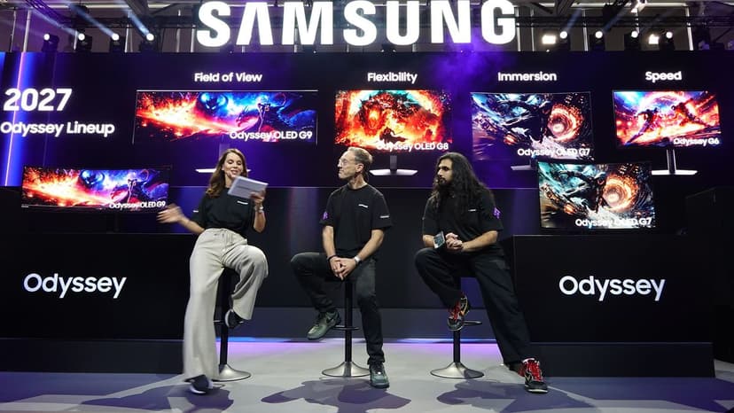 Samsung's 1100Hz Gaming Screens Redefine Speed