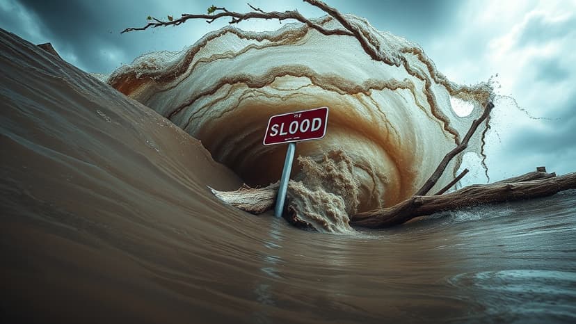 San Antonio Floods: Loop 1604 Submerged