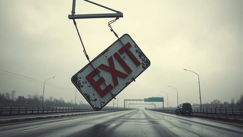 San Antonio I-35 Shut Down by Sign Strike