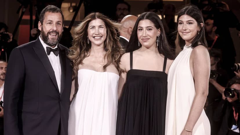 Sandler Kids Steal Show at Dad's Film Premiere