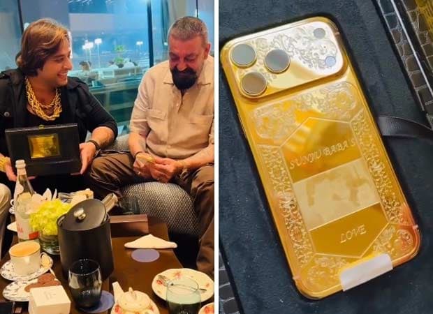 Sanjay Dutt Gets Gold iPhone from Pakistani Influencer