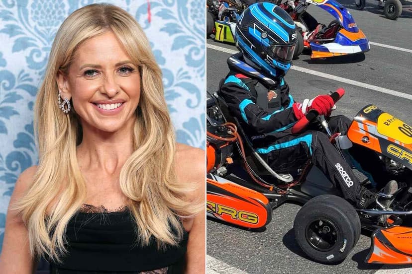 Gellar's son races toward F1 dreams