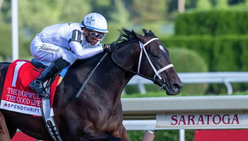 Franco Makes History, Wins Hopeful Stakes