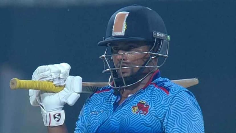 Sarfaraz Khan Smashes T20 Century in Return