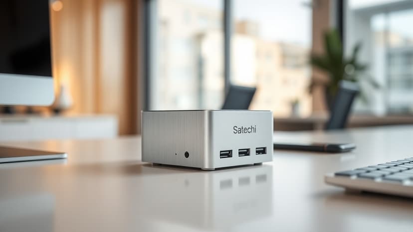 Satechi's CubeDock: Desktop Power, Stunning Design