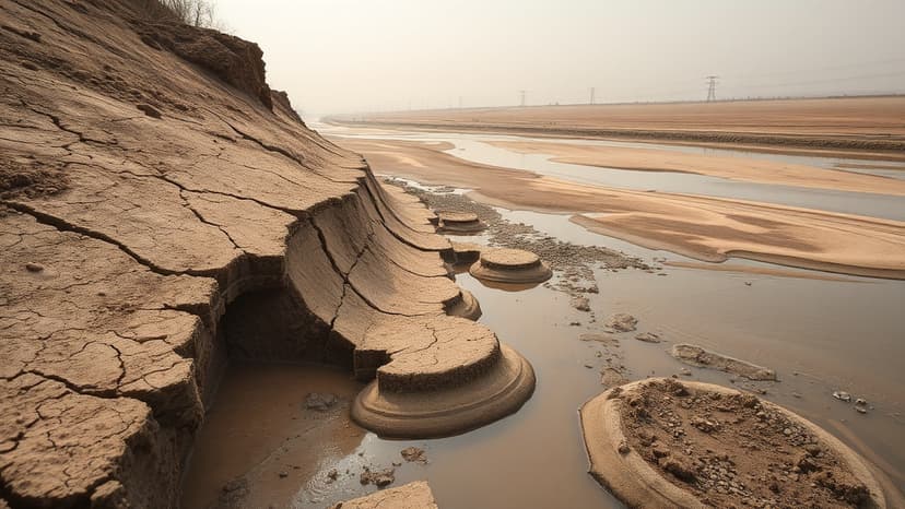 Satluj River Embankment Threat: Villagers Protest Sand Mining