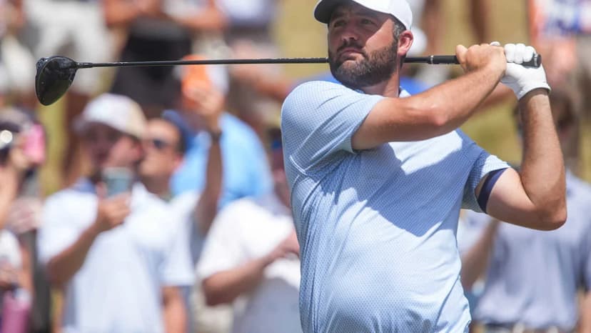 Scheffler Nears Woods' Earnings Record, Unfazed