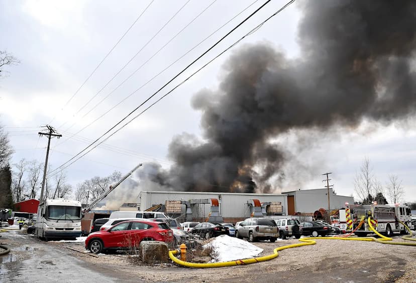 Scrapyard Fire Unleashes Toxic Tide into Codorus Creek