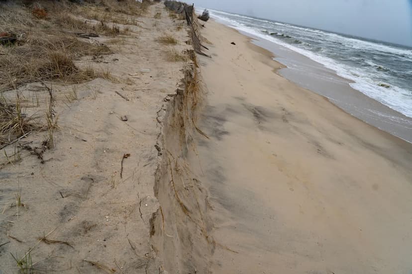 Ocean Reclaims Sea Bright's North Beach