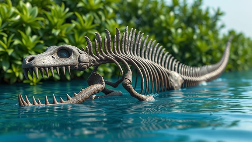 Sea Dragon Fossil Unearthed at Nature Reserve