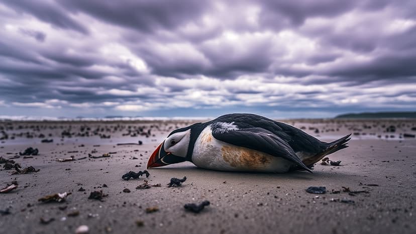 Climate Crisis Fuels Deadly Seabird 'Wreck' Event